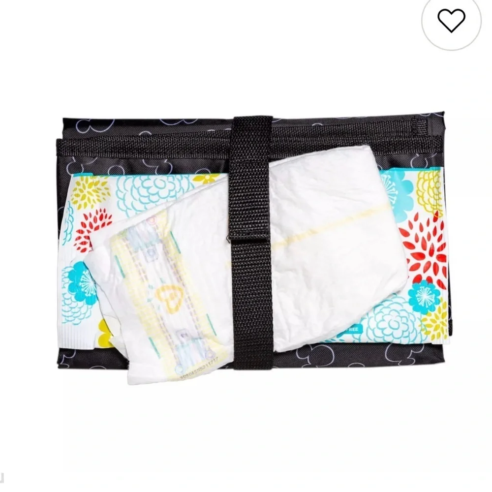 Disney Black Diaper Cover with Mickey Mouse Design. One Size.